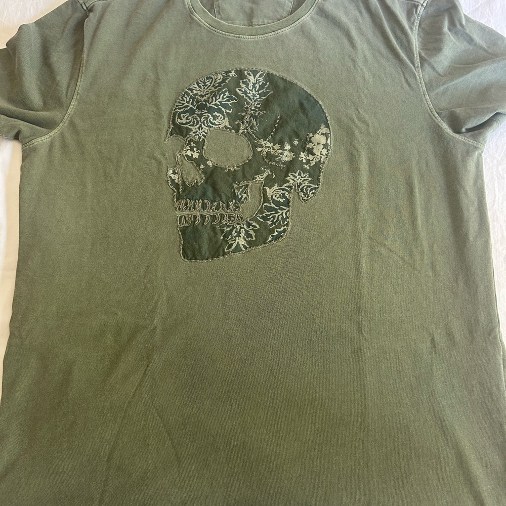John Varvatos Green Short Sleeve Tee